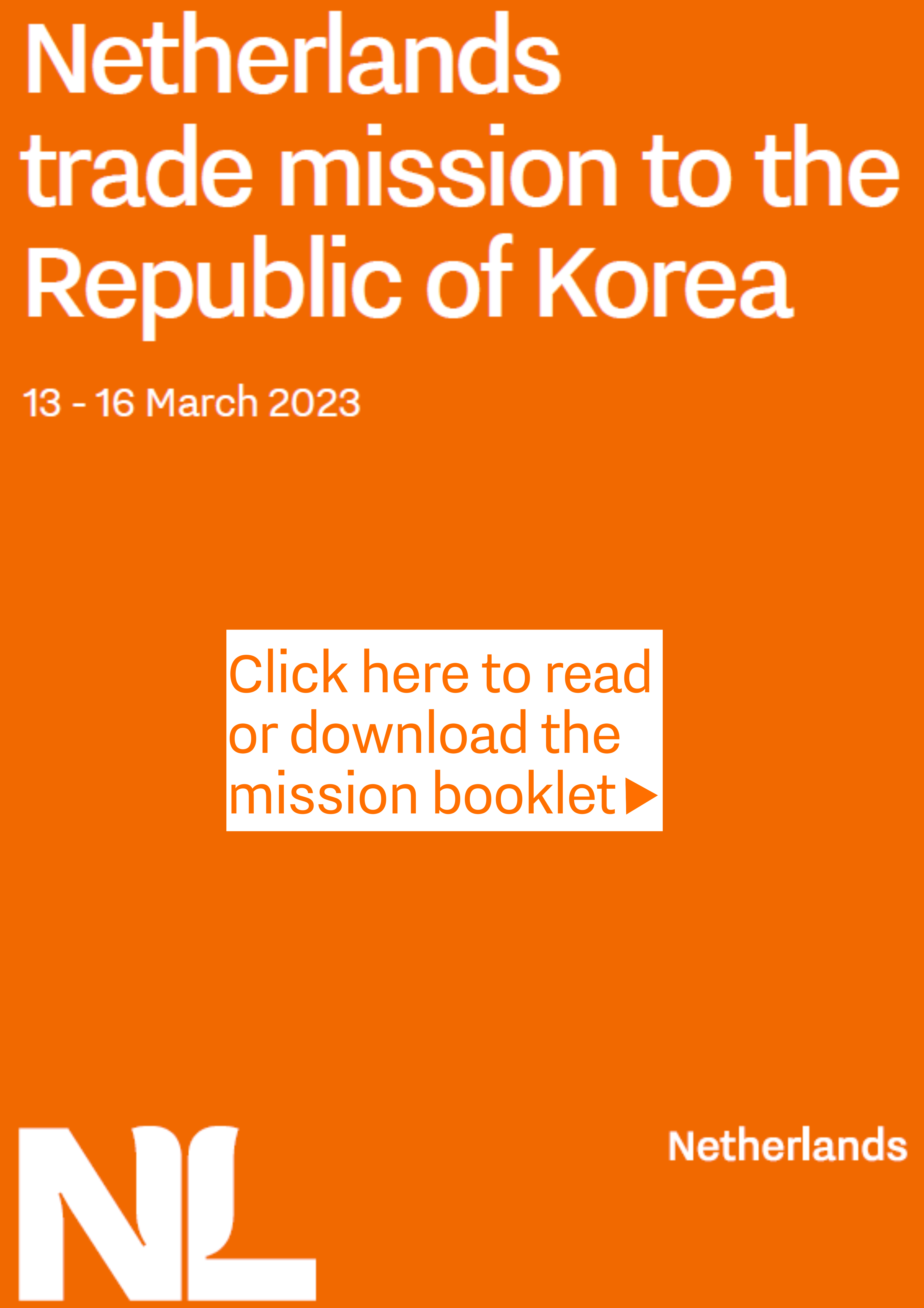 Mission booklet to South Korea