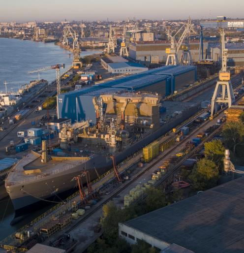 Damen shipyard